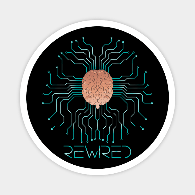 Brain Rewired Magnet by emma17